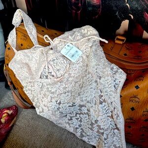 Free people one piece lingerie